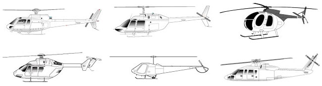 parts for Aerospatiale, Eurocopter, Bell, Sikorsky 