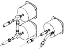 Cessna instruments, fittings, hoses, lights, and Rochester, Stewart Warner and AC engine gauges