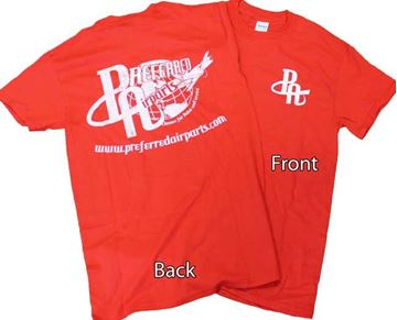 Picture of Preferred Red Retro Tee's