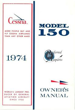 Picture of New 1974 Cessna 150 Aircraft Owner's Manual p/n D1013-13