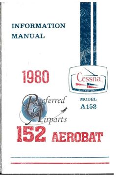 Picture of New 1980 Cessna A152 Aerobat Pilot Information Manual PN D1171-13