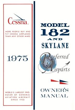 Picture of New 1975 Cessna 182P Aircraft Owners Manual PN D1041-13