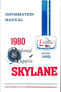 Picture of New 1980 Cessna Skylane 182Q Pilot Information Manual p/n D1176-13