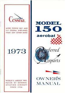 Picture of New Cessna 1973 Model 150 Aerobat Owners Manual p/n D963-13