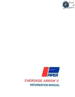 Picture of New 1972-73 Piper PA28R-200 Cherokee Arrow II Pilot Information Book pn 761-493