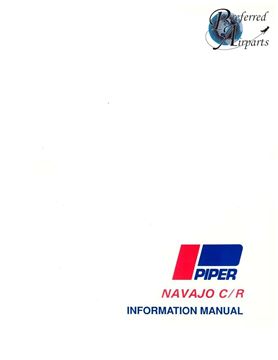Picture of New Piper Model PA-31-325 Pilot Information Manual p/n 761-627