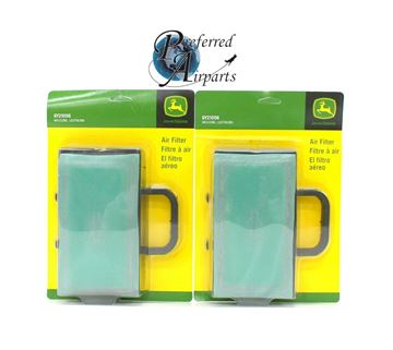 Picture of 1 Lot of 2 New John Deere OEM Air Filter p/n GY21056