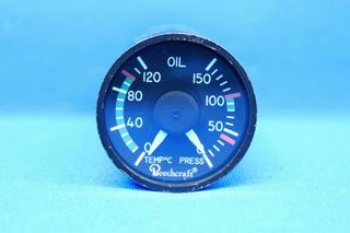 Picture of Used Weston Oil Temperature & Pressure Indicator 1825 , 521216 , 100-384058-3 (19399)