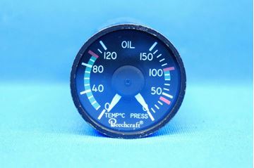 Picture of Used Weston Oil Temperature & Pressure Indicator 1825 , 521216 , 100-384058-3 (19399)