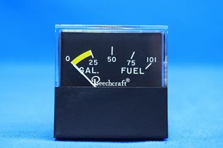 Picture of New Surplus Beechcraft Jewell Panel Fuel Gauge P/N: 60-384034-5 (22861)