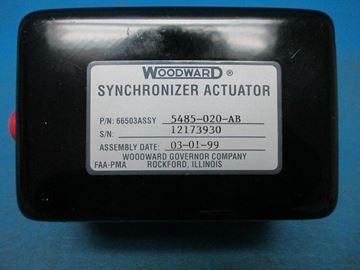 Picture of Woodward Synchronizer Actuator PN: 66503 ASSY 5485-020-AB NEW OLD STOCK (11028)