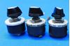 Picture of Lot of 3 Used Rheostat Potentiometers P/N XR-5238 With Knobs P/N 0813475-7 (19101)