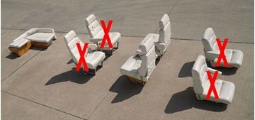 Picture of Cessna 421B Seats 