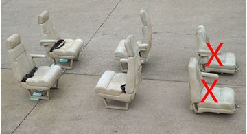 Picture of Cessna 335 Seats