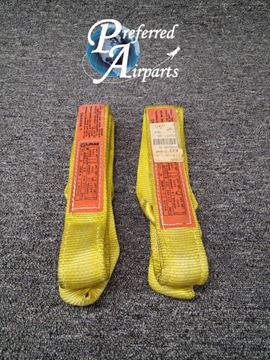 Picture of Lot of 2 New Surplus Lift-All Nylon Web Slings/Straps, p/n EE2-802