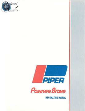Picture of New Surplus Piper PA36-285 Pawnee Brave Pilot Information Manual pn 761-554.