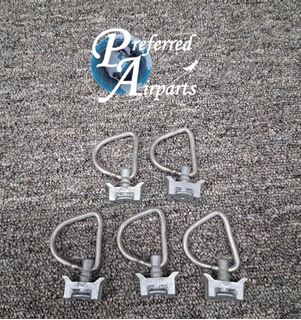 Picture of Lot of 5 New Surplus Aircraft Tie Down Fitting Rings, p/n 687-593