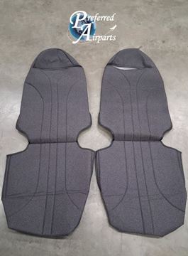 Picture of Lot of 2 New Cirrus Aircraft Protective Seat Covers - SCS Interiors pn SR-CSS-SB