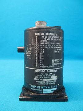 Picture of Aerosonic Altitude Digitizer P/N: 101935-09443L Unknown Condition (13617)