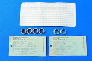 Picture of 1 Lot of 6 New Old Stock Piper Aircraft Bushing P/N 453-866 (19292)