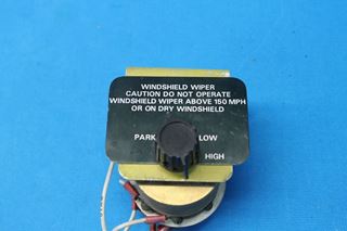 Picture of Used Piper PA-31-350 Windshield Wiper Switch Rheostat P/N: XW21527 (26668)