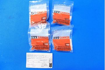 Picture of 1 Lot of 4 New Old Stock  ITT Cannon Electric BBL Assy P/N CA06HR10SL (19290)