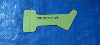 Picture of New Old Stock Piper Doubler Rudder Skin Splice Left, P/N 83446-002 (1115)