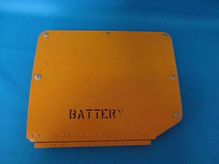 Picture of Beechcraft Battery Door Part Number 20031010-3 (16775)