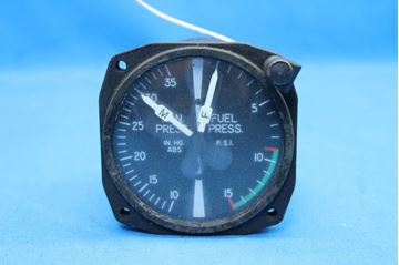 Picture of Beechcraft Fuel Pressure & Flow Indicator P/N: 22-262-011 (24286)