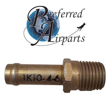 Picture of New Aircraft Vacuum System Fitting PN 1K10-4-6