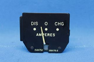 Picture of Ammeter Amperes Gauge P/N: 1501751 & 1501753 (22474)