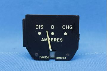 Picture of Ammeter Amperes Gauge P/N: 1501751 & 1501753 (22474)