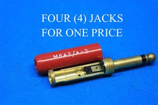 Picture of Lot of 4 New Switchcraft Connectors 1/4" Plug P/N: M642/4-2 (28806)