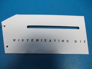 Picture of Aircraft Winterization Kit Bracket Assembly PN: 615073-7 NEW (9934)