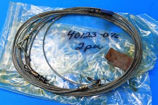 Picture of Lot of 2 Piper Control Cable Assembly P/N 40123-076 NEW(19247)