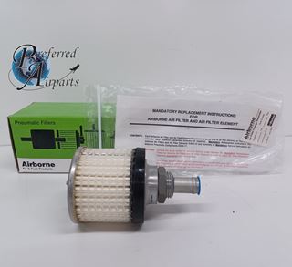 Picture of Parker Aerospace Airborne Aircraft Air Filter Assembly, p/n 1J2-1