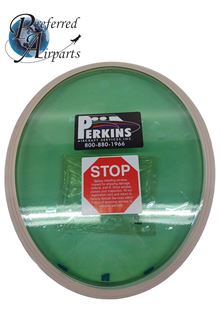 Picture of Repaired Falcon Jet Cabin Window p/n F50B228100A1 with 8130-3