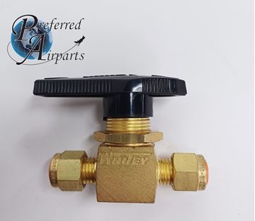 Picture of Whitey Swagelok Oxygen Shut-Off Ball Valve, p/n 37073-01, B-43S4