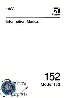 Picture of New 1983 Cessna 152 Pilot Information Manual p/n D1229-13.