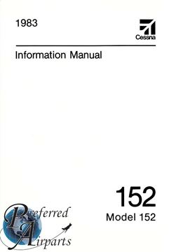 Picture of New 1983 Cessna 152 Pilot Information Manual p/n D1229-13.
