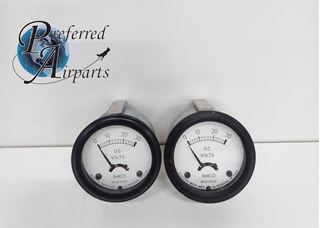 Picture of Lot of 2 New Emico DC Volt Gauges, p/n NF2C2137C
