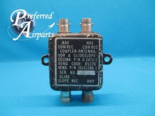 Picture of Used Cessna VOR Glideslope Antenna Coupler P/N: S-2473-1 , 261C1286-1 (16429)