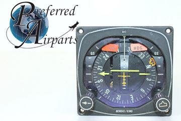 Picture of Used With Removal Tag Bendix King HSI Indicator PN 066-3046-01 14-28 Volt