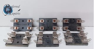 Picture of Lot of 6 New Buss Fuse Holders/Blocks, p/n 3823-2