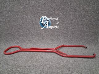 Picture of Used Red Aircraft Tow Bar - Ground Support Equipment, p/n Eb Item (SL #425)