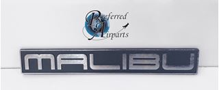 Picture of New Piper Malibu Aircraft Nameplate, p/n 476-113, p/n 84749-002