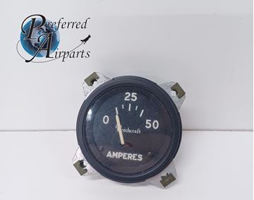 Picture of New AC Quality Parts Beechcraft Ammeter, p/n 95-380017-1, p/n 6246-175