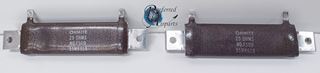 Picture of Lot of 2 New Ohmite Thin Resistors, F509, 55 watts