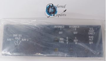 Picture of New Piper Aircraft EL Panel, p/n 71480-007, p/n 583-786