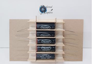 Picture of Lot of 5 New Piper Aircraft Timers, p/n 488-694, Aristan Electronics Model 437